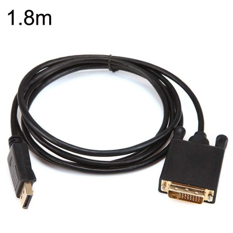 Cavo adattatore 1080P DP a DVI HD Spina placcata in oro, DP31 1.8m, DP31 3m Cavo adattatore 1080P DP a DVI HD Spina placcata in oro, DP31 1.8m, DP31 3m